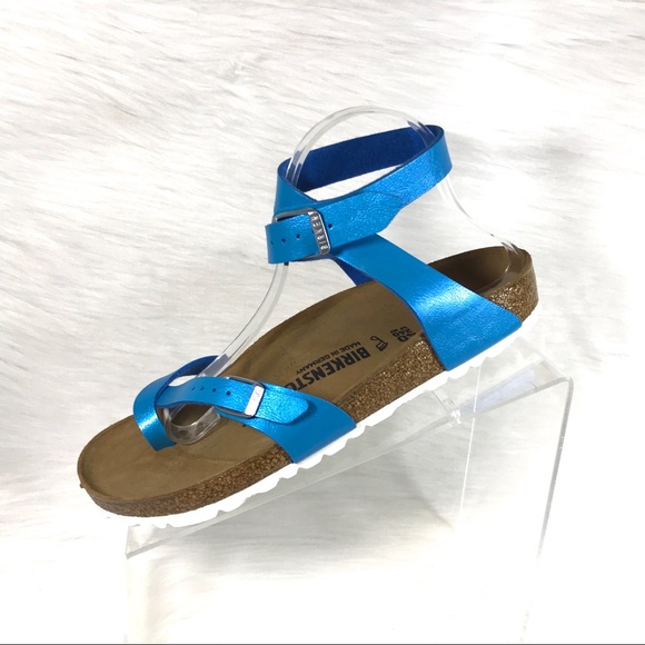 birkenstock yara blue